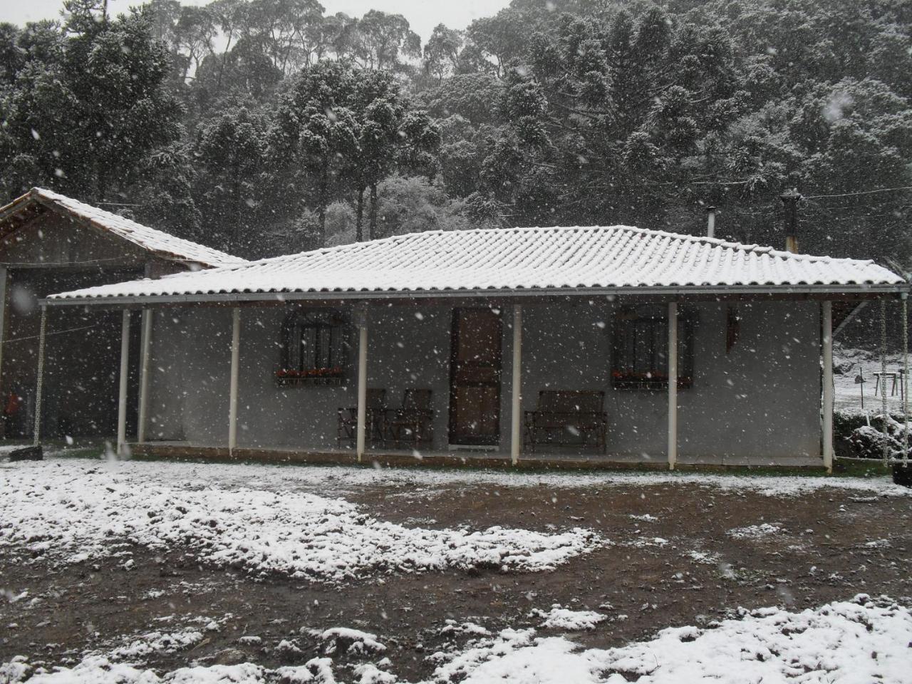 Вилла Sitio Itaimbe - Casa E Chale - Morro Da Igreja Урубиси Экстерьер фото
